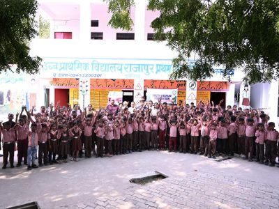 Free eye check up camp organised with Riti eye care hospital at a school